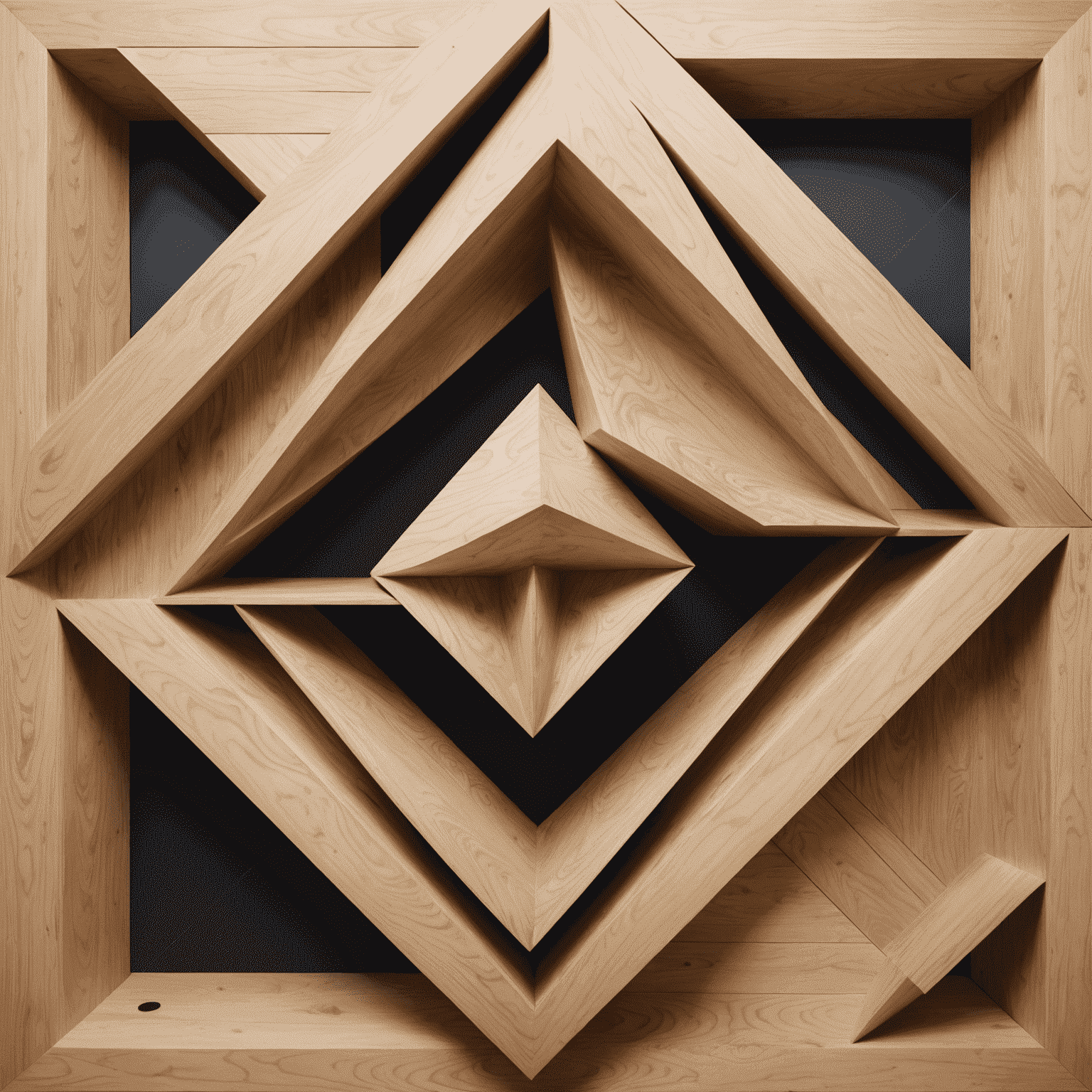 A series of abstract geometric shapes transforming from one form to another, symbolizing the transition between tasks or states of mind. The image conveys a sense of flow and conscious change.