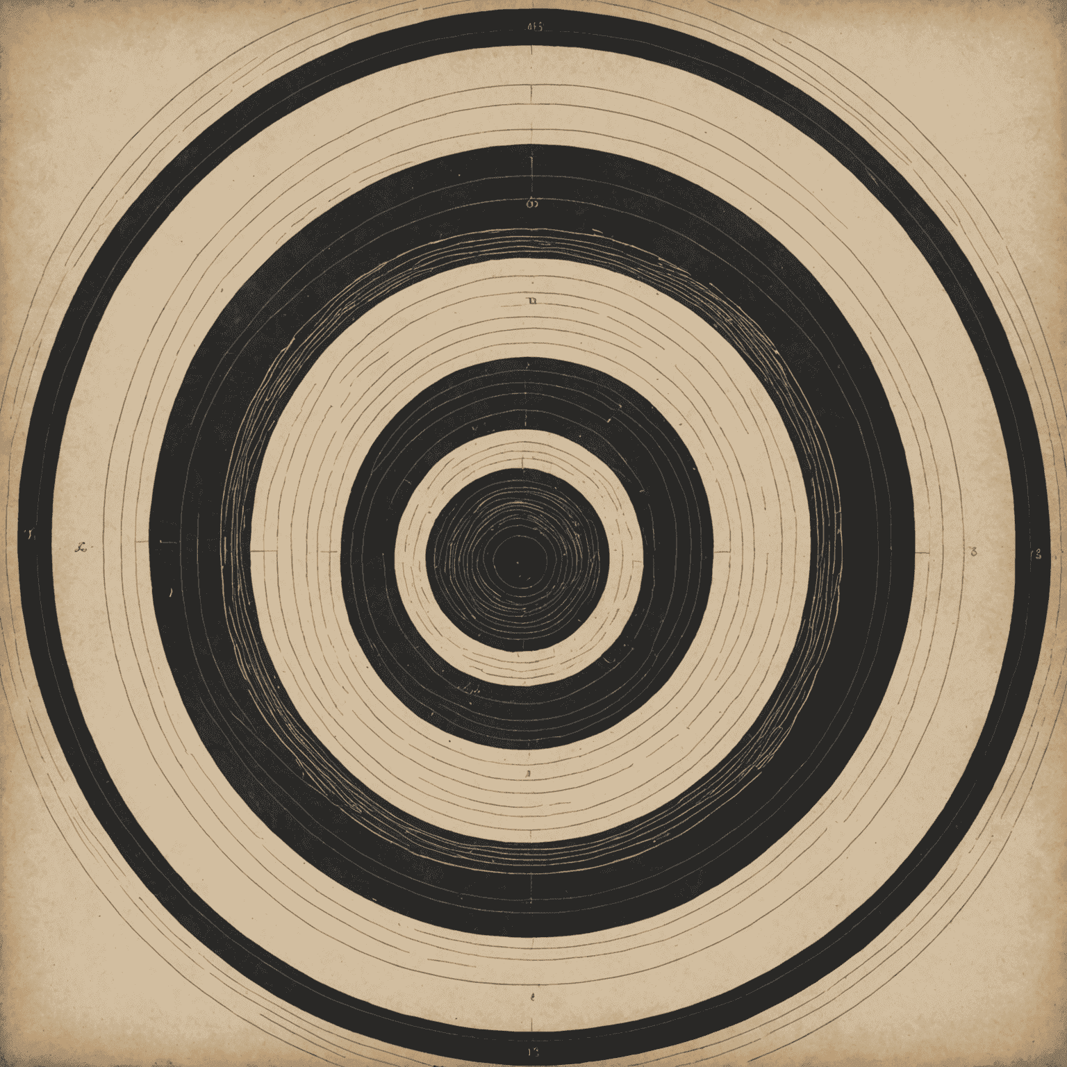 An abstract illustration showing concentric circles emanating from a central point, representing the ripple effect of awareness spreading outward and influencing various aspects of life.